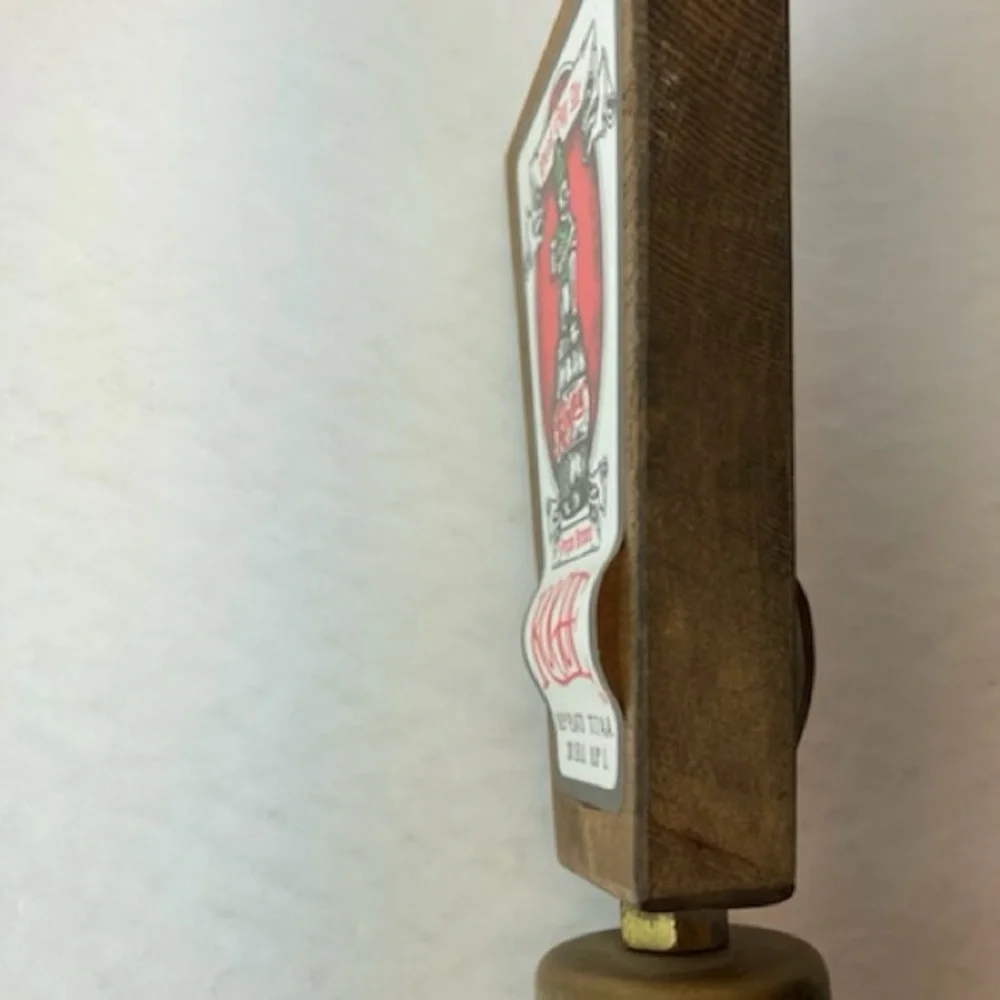 Oregon Brewery Rogue Dead Guy Ale Beer Tap Handle Grain Filled Wood Handle